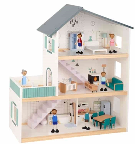 Ideiaria Super Casa De Bonecas Tooky Toys