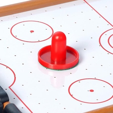 Mini Mesa Hockey Brinquedo Róquei Madeira Jogo de Tabuleiro Infantil