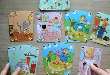 Ideiaria  Jogo de Cartas Little Puzzle - Djeco