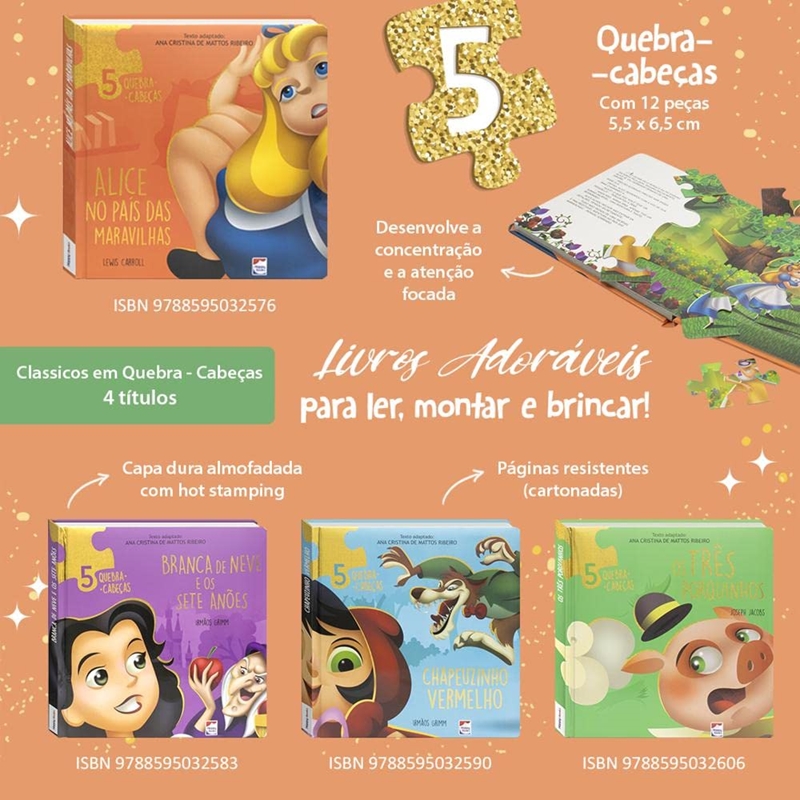 Quebra Cabeça; Classicos; infantil