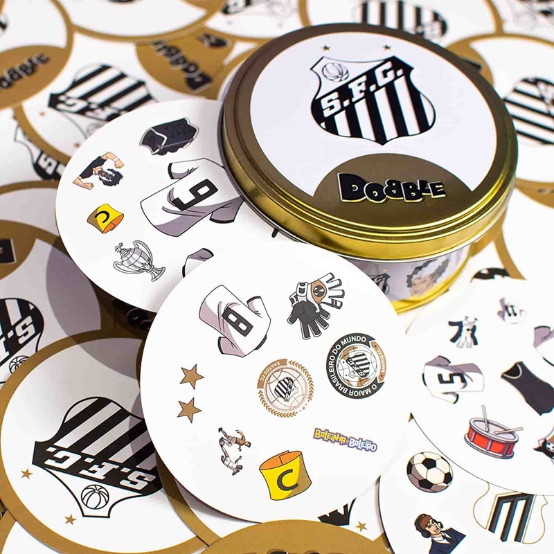 Dobble: Futebol - Santos - Pittas Board Games