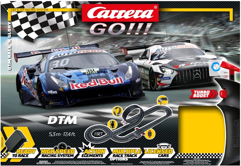 Ideiaria  Pista Elétrica DTM Race N Glory - Carrega Go